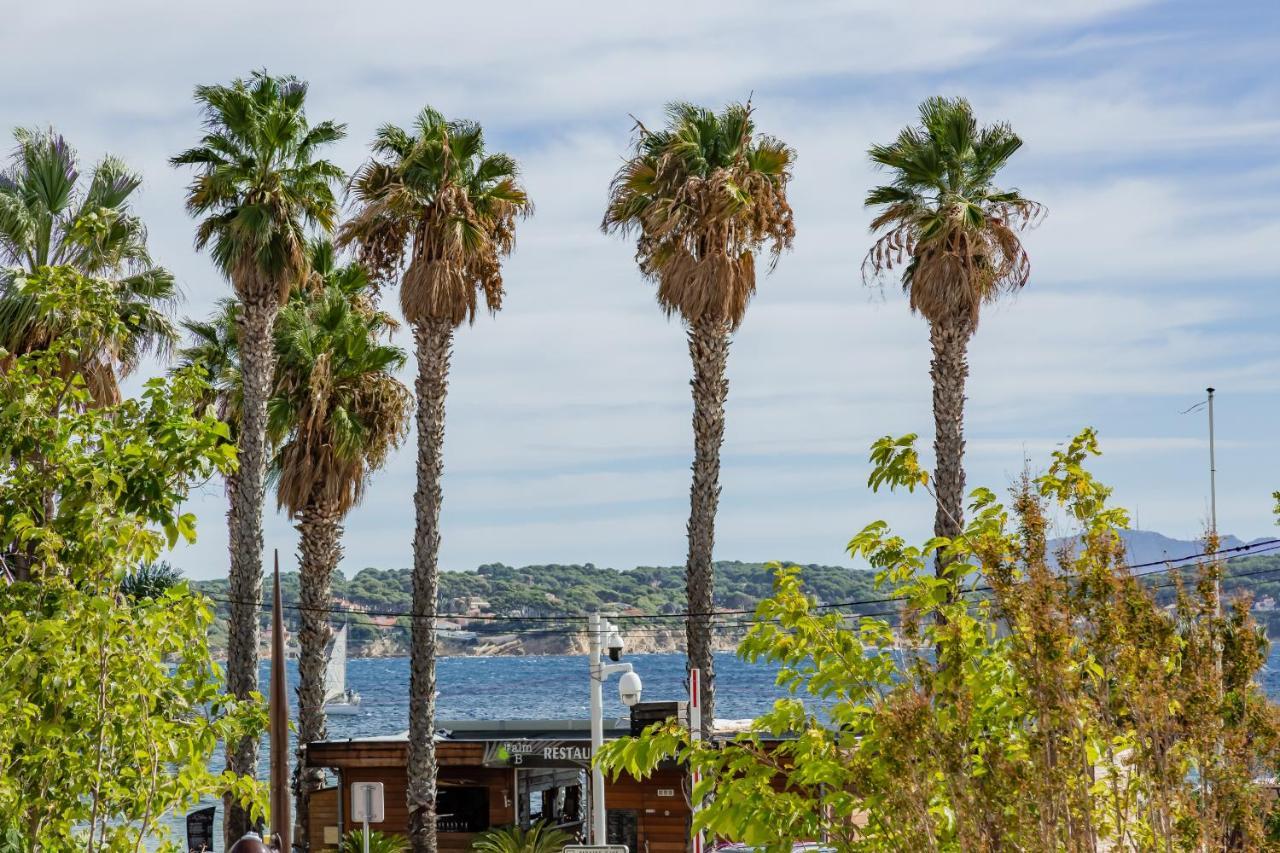 Les Balcons De Bandol Centre Ville Avec Vue Mer Et Face A La Plage Екстер'єр фото
